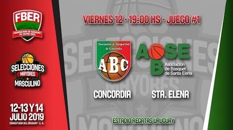 Campeonato Entrerriano de Selecciones Mayores 2019 – Concordia vs. Santa Elena
