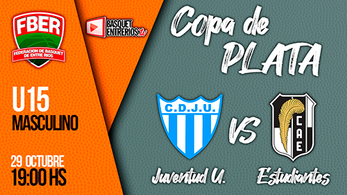 Liga Provincial Masculino U15 2021 – Copa de Plata: Juventud Unida vs. Estudiantes Pná (Jornada 1)