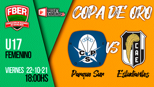 Liga Provincial Femenina U17 2021 / Copa de Oro: Parque Sur vs. Estudiantes Pna.