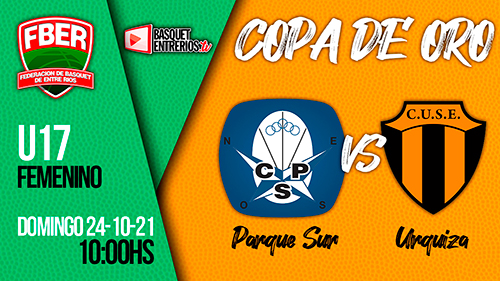 Liga Provincial Femenina U17 2021 / Copa de Oro: Parque Sur vs. Urquiza
