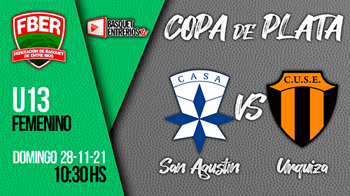 Liga Provincial Femenina U13 2021 – Copa de Plata: San Agustín vs. Urquiza