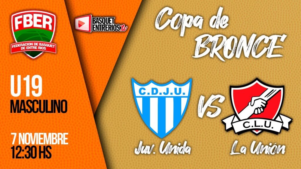 Liga Provincial Masculina U19 – Copa de Bronce: Juventud Unida vs La Unión (jornada 2)
