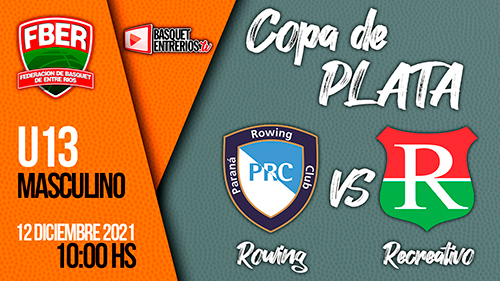 Liga Provincial Masculina U13 2021 – Copa de Plata: Rowing – Recreativo (Jornada 3)