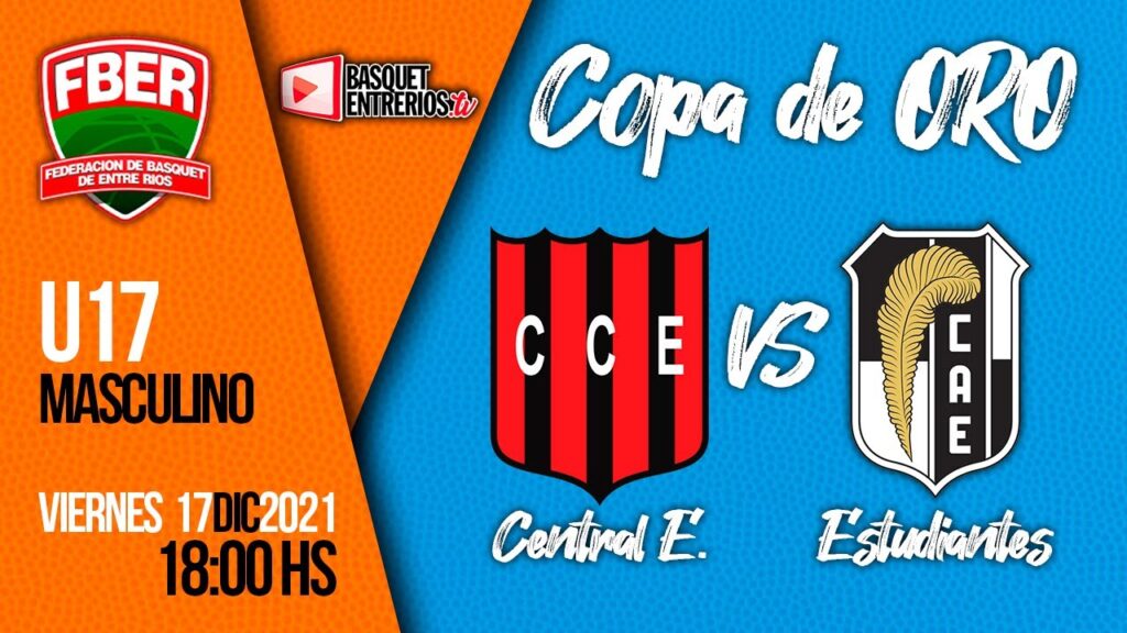 Liga Provincial Masculina U17 – Copa de Oro: Central E. vs Estudiantes Pná. (Jornada 1)