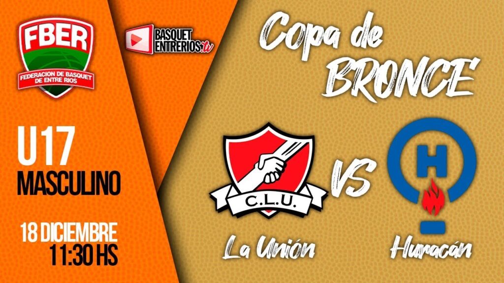 Liga Provincial Masculina U17 – Copa de Bronce: La Unión vs. Huracán (Jornada 2)