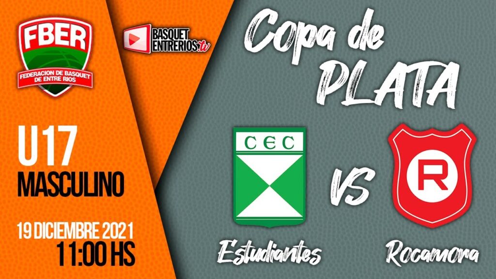Liga Provincial Masculina U17 – Copa de Plata: Estudiantes Cdia. vs Rocamora (Jornada 3)