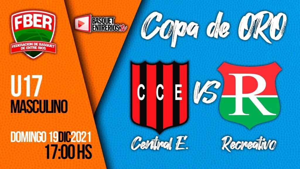 Liga Provincial Masculina U17 – Copa de Oro: Central E. vs Recreativo (Jornada 3)