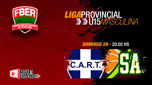 Liga Provincial Masculina U15 2022 – 3° Fase: Atlético Tala vs. Colegio San José