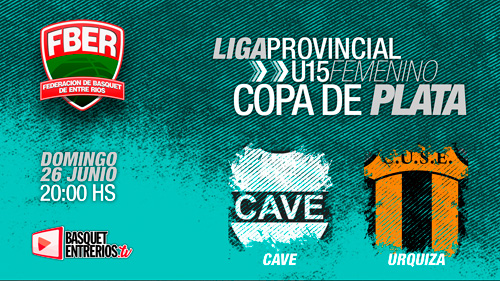 Liga Provincial Femenina U15 – Copa de Plata: CAVE vs. Urquiza (Juego 3)