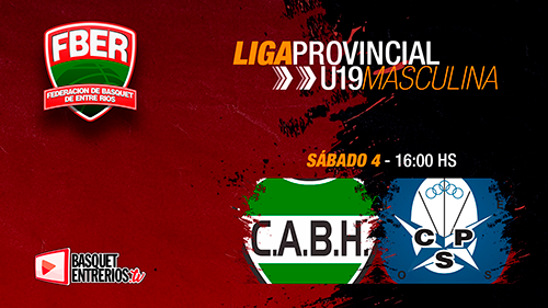 Liga Provincial Masculina U19 2022 – 4° Fase (Zona 16): BH vs. Parque Sur