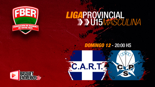 Liga Provincial Masculina U15 2022 – Fase 4: Atlético Tala vs. Parque Sur