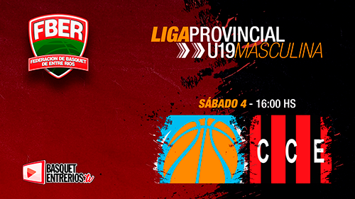 Liga Provincial Masculina U19 2022 – 4° Fase (Zona 21): Sionista vs. Central Entrerriano