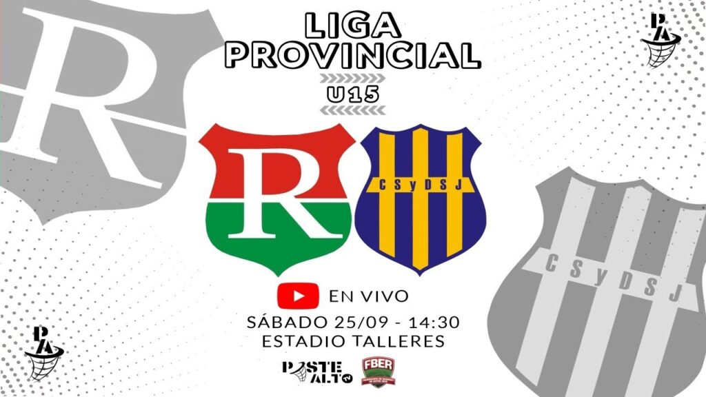 Liga Provincial Masc. U15 2021: Recreativo –  S. y D. San José (2° FASE)