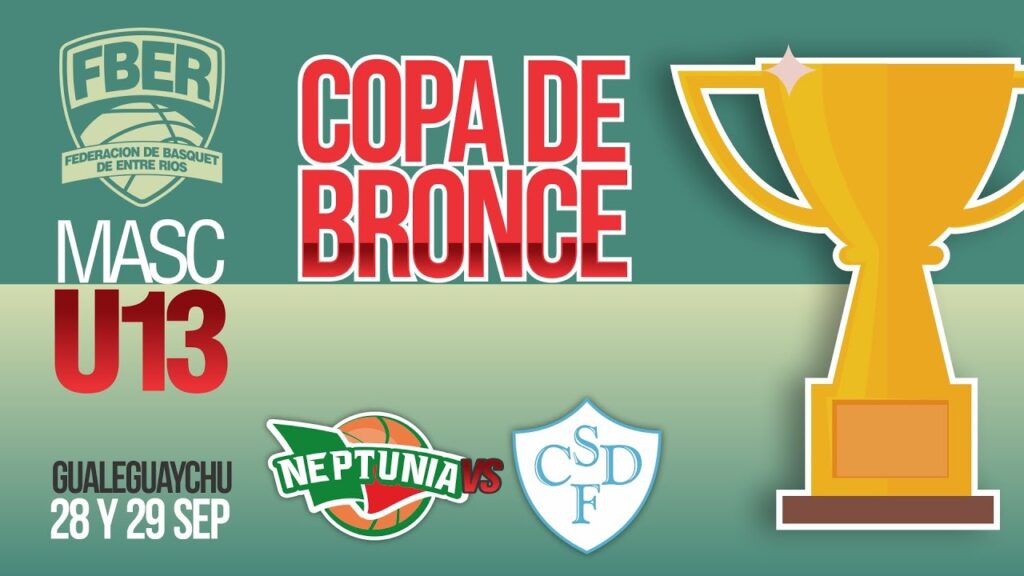 Liga Provincial U13 – COPA DE BRONCE: Neptunia vs. Club Social y Deportivo Federación