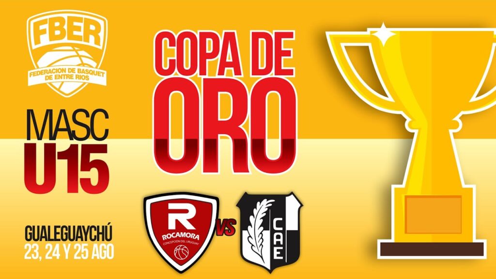 LIGA PROVINCIAL U15 – COPA DE ORO: Rocamora vs Estudiantes P.