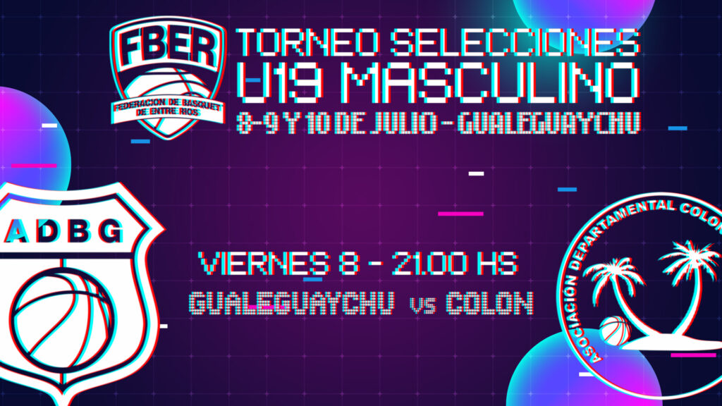 CAMPEONATO ENTRERRIANO DE SELECCIONES MASCULINAS U19: Gualeguaychú – Colón