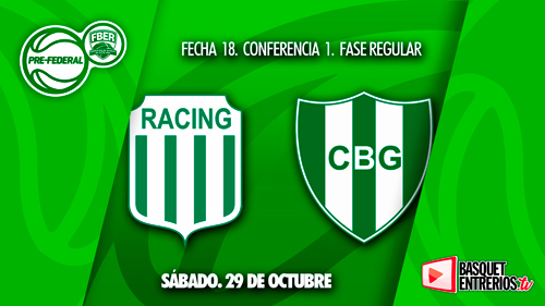 Torneo Pre Federal Entre Ríos 2022: Racing vs Bancario (Conferencia 1 – 1° Fase)