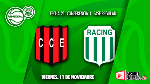 Torneo Pre Federal Entre Ríos 2022: Central E. vs Racing (Conferencia 1 – 1° Fase)