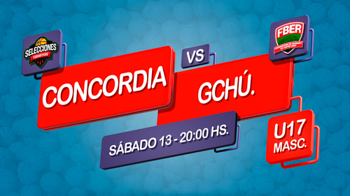 Campeonato Entrerriano Masculino de Selecciones U17 2023 – 1° Fase: Concordia vs. Gualeguaychú