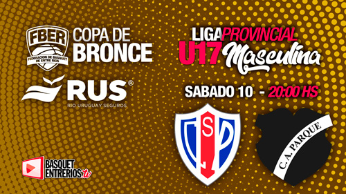 Liga Provincial Masculina U17 2023 – Copa de Bronce (Juego 2): Peñarol vs Parque