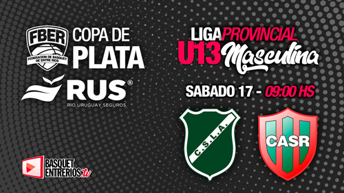 Liga Provincial Masculina U13 2023 – Copa de Plata (Juego 3): La Armonía – Santa Rosa