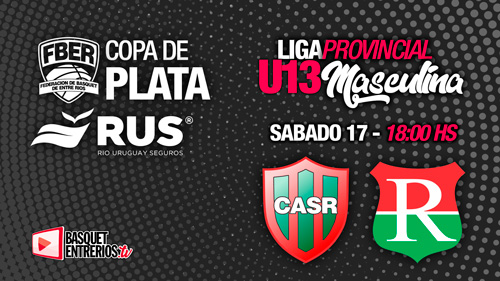 Liga Provincial Masculina U13 2023 – Copa de Plata (Juego 6): Recreativo – Santa Rosa