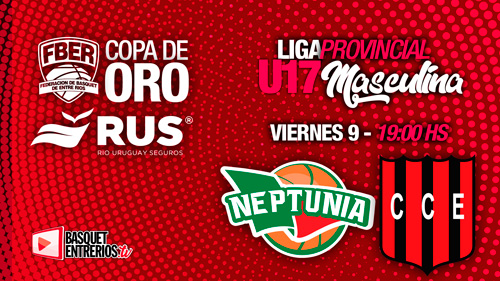 Liga Provincial Masculina U17 – Final Four (Juego 1): C. Entrerriano – Neptunia