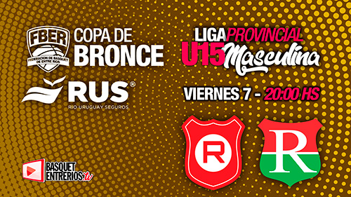Liga Provincial Masculina U15 2023 – Copa de Bronce: Rocamora vs Recreativo