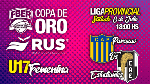 Liga Provincial Femenina U17 2023 – Copa de Oro: Paracao vs Estudiantes Pna.