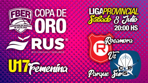 Liga Provincial Femenina U17 2023 – Copa de Oro: Rocamora vs Parque Sur