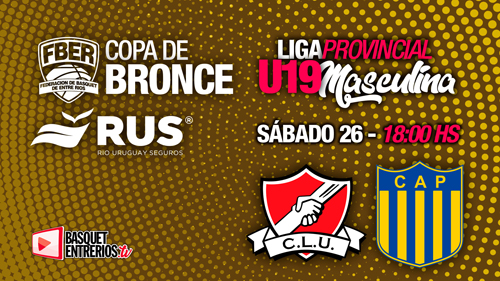 Liga Provincial Masculina U19 2023 – Copa de Bronce: La Unión vs. Paracao