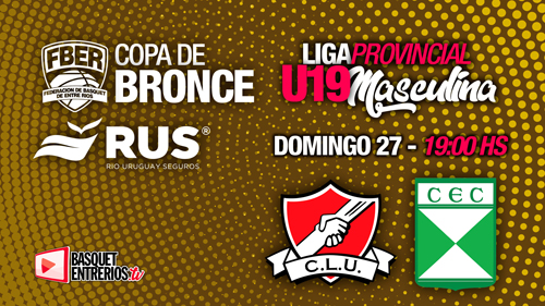 Liga Provincial Masculina U19 2023 – Copa de Bronce: La Unión vs. Estudiantes