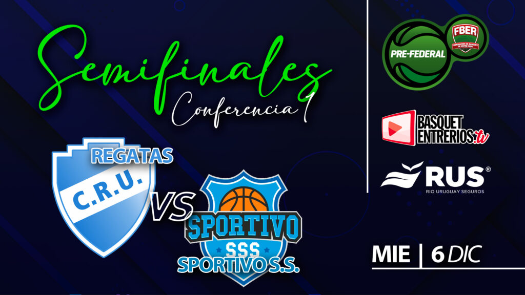 Torneo Pre Federal Masculino 2023 – Conferencia 1 / Semifinal 1: Regatas – Sportivo S.S