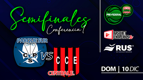 Torneo Pre Federal Masculino 2023 – Conferencia 1 / Semifinal 3: Parque Sur – C. Entrerriano