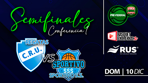 Torneo Pre Federal Masculino 2023 – Conferencia 1 / Semifinal 3: Regatas – Sportivo S.S