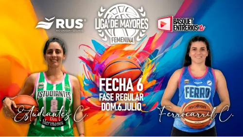 Liga Provincial Femenina de Mayores 2025 – Primera Fase: Estudiantes Cdia – Ferro Cdia.