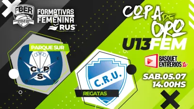 Liga Provincial Femenina U13 2025 – Copa de Oro: Parque Sur – Regatas
