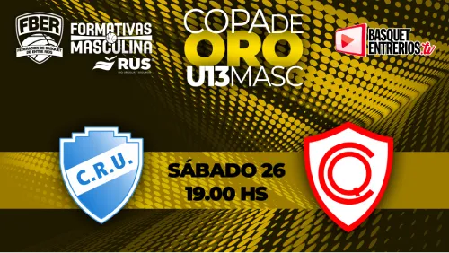 Liga Provincial Masculina U13 2025 – Copa de Oro: Regatas – Quique (Juego 4)