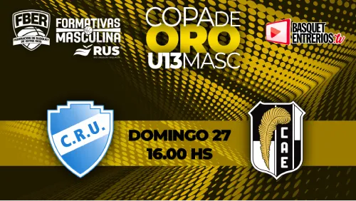 Liga Provincial Masculina U13 2025 – Copa de Oro: Regatas  – Estudiantes Pna. (Juego 6)