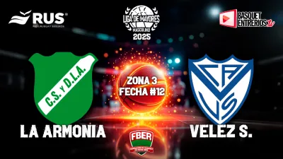 Liga Provincial Masculina de Mayores 2025 – Primera Fase: La Armonia – Velez S.
