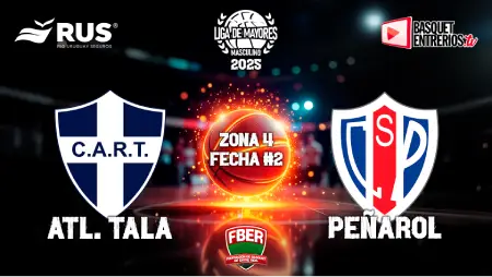 Liga Provincial de Mayores 2025 – Primera Fase: Atlético Tala – Peñarol (Fecha 2)