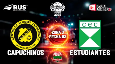 Liga Provincial de Mayores 2025 – Primera Fase: Capuchinos – Estudiantes (Fecha 2)