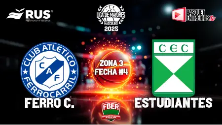 Liga Provincial de Mayores – Primera Fase: Ferro Cdia – Estudiantes