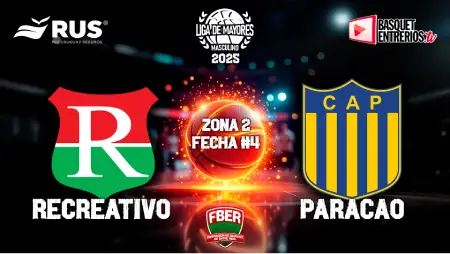 Liga Provincial de Mayores – Primera Fase: Recreativo – Paracao