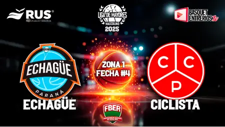 Liga Provincial de Mayores – Primera Fase: Echagüe – Ciclista