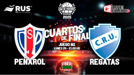 Cuartos_Peñarol-Regatas