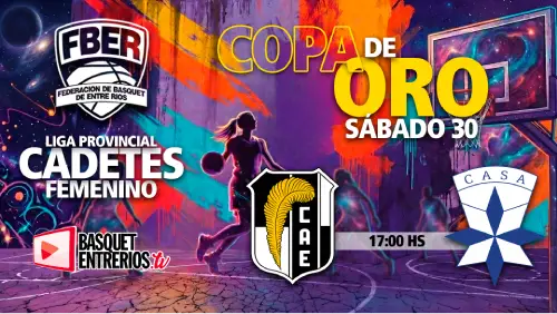 Liga Provincial Femenina Cadetes 2026: Estudiantes – San Agustín