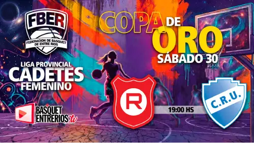 Liga Provincial Femenina Cadetes 2026: Rocamora – Regatas